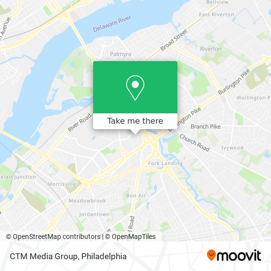CTM Media Group map