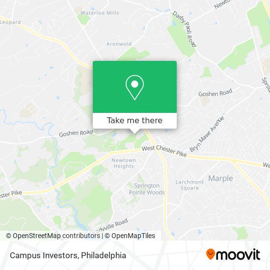 Campus Investors map