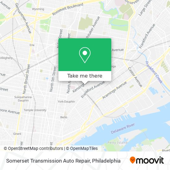 Mapa de Somerset Transmission Auto Repair