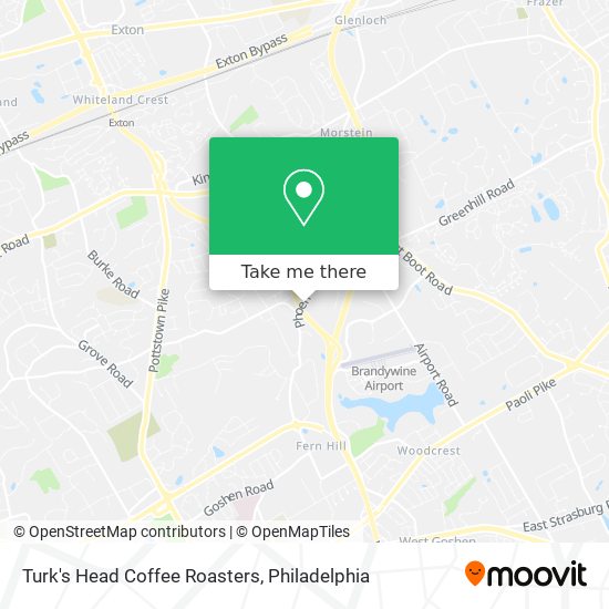 Mapa de Turk's Head Coffee Roasters