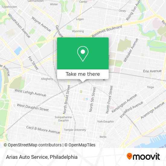 Arias Auto Service map