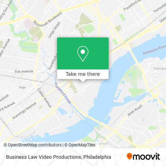 Business Law Video Productions map