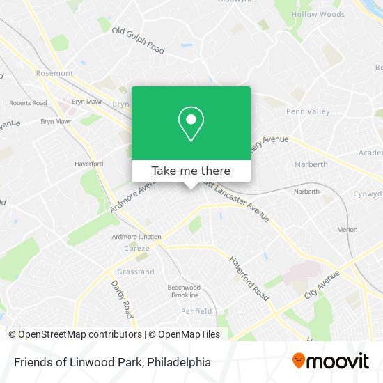 Mapa de Friends of Linwood Park