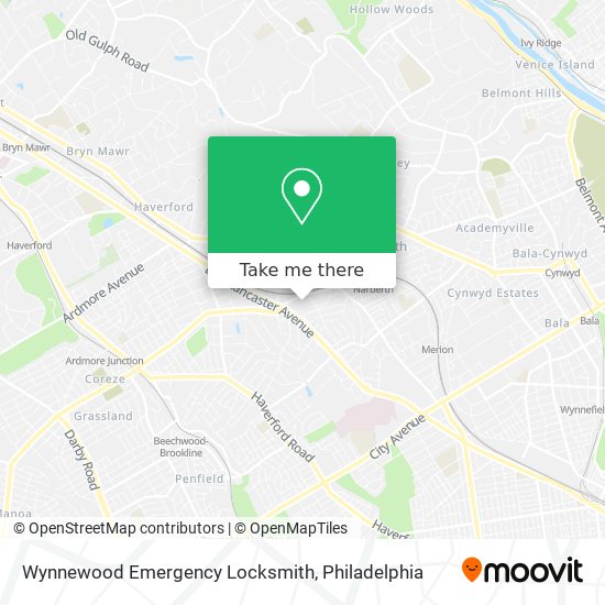 Mapa de Wynnewood Emergency Locksmith