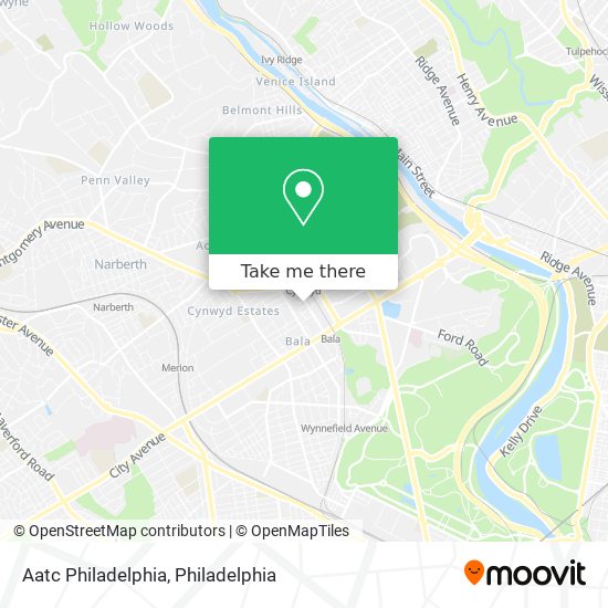 Aatc Philadelphia map