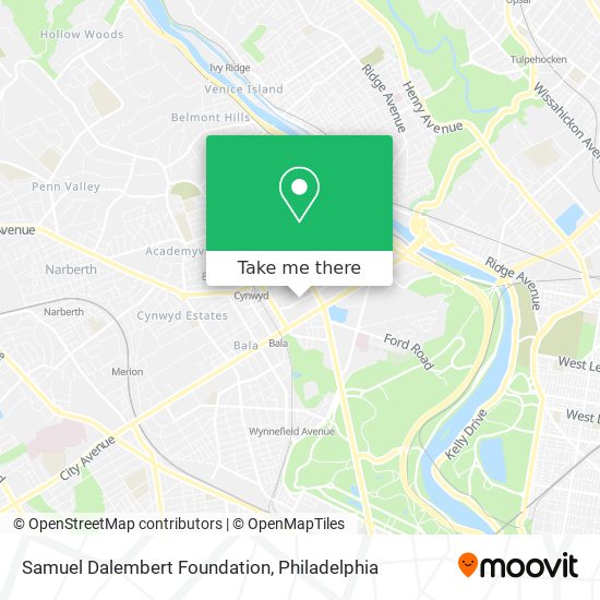 Mapa de Samuel Dalembert Foundation