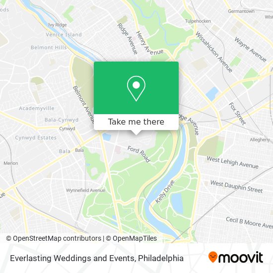 Everlasting Weddings and Events map