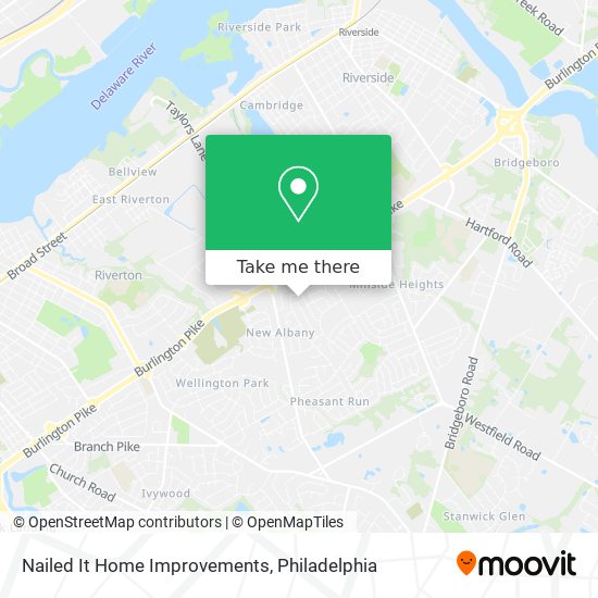 Mapa de Nailed It Home Improvements