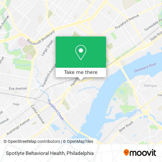 Spotlyte Behavioral Health map