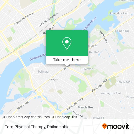 Mapa de Torq Physical Therapy