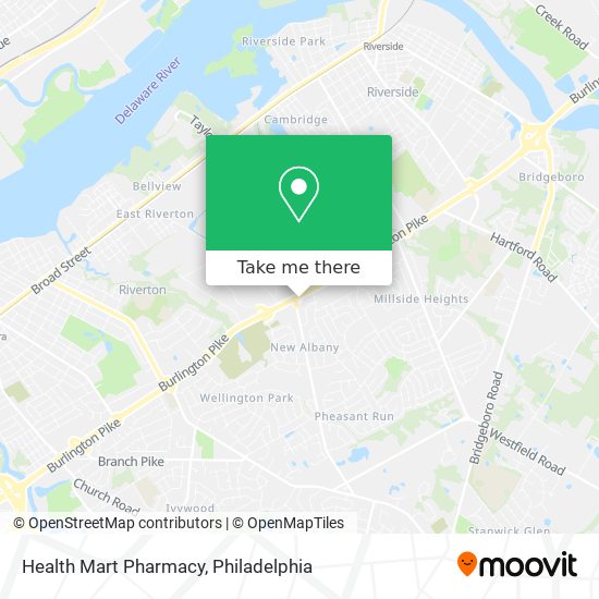 Health Mart Pharmacy map