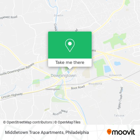 Middletown Trace Apartments map