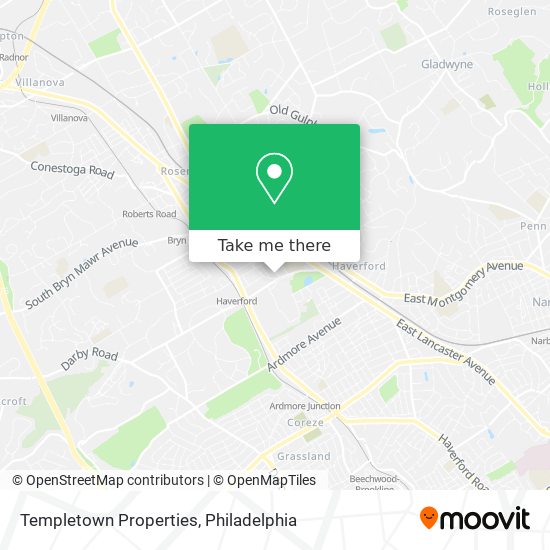 Templetown Properties map