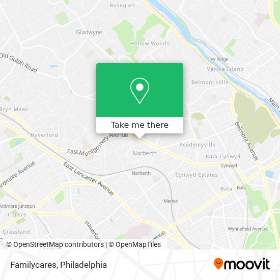 Familycares map