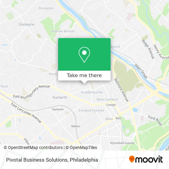 Pivotal Business Solutions map