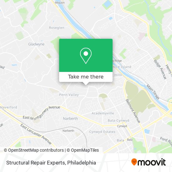 Mapa de Structural Repair Experts