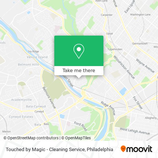 Mapa de Touched by Magic - Cleaning Service