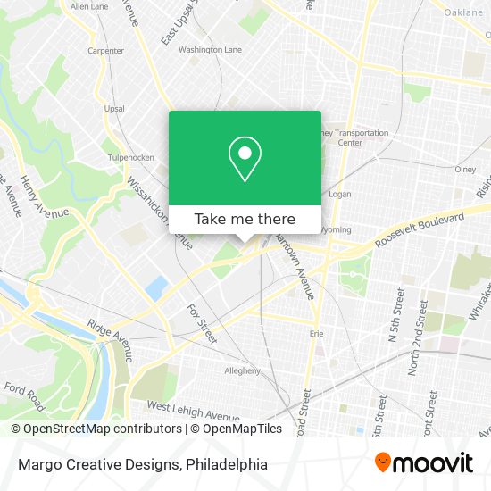 Margo Creative Designs map