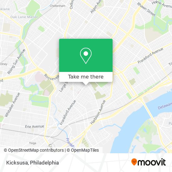 Kicksusa map