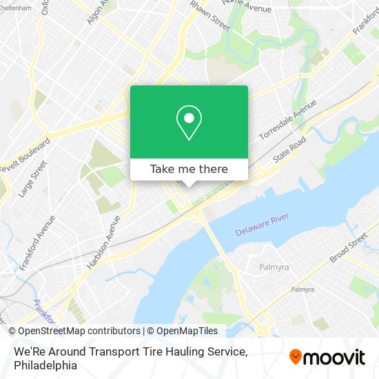 Mapa de We'Re Around Transport Tire Hauling Service