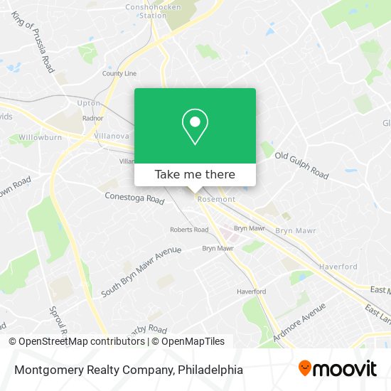 Montgomery Realty Company map