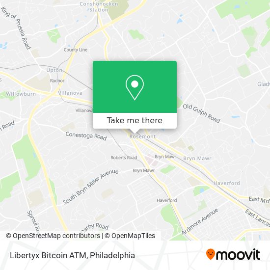 Libertyx Bitcoin ATM map