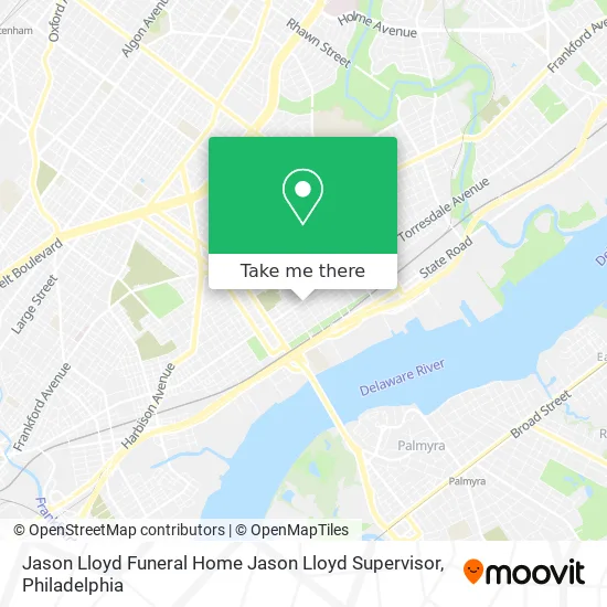 Jason Lloyd Funeral Home Jason Lloyd Supervisor map