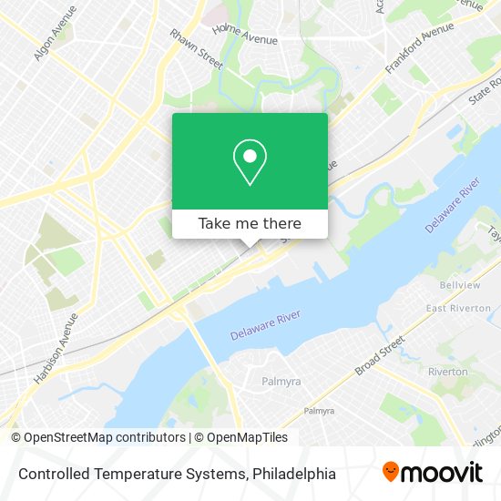 Controlled Temperature Systems map