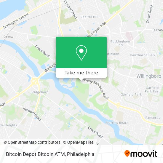 Mapa de Bitcoin Depot Bitcoin ATM