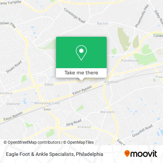 Eagle Foot & Ankle Specialists map