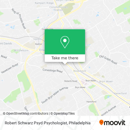 Robert Schwarz Psyd Psychologist map