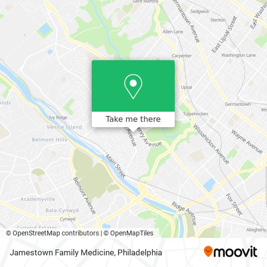 Mapa de Jamestown Family Medicine