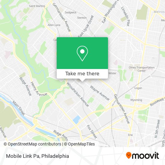 Mobile Link Pa map