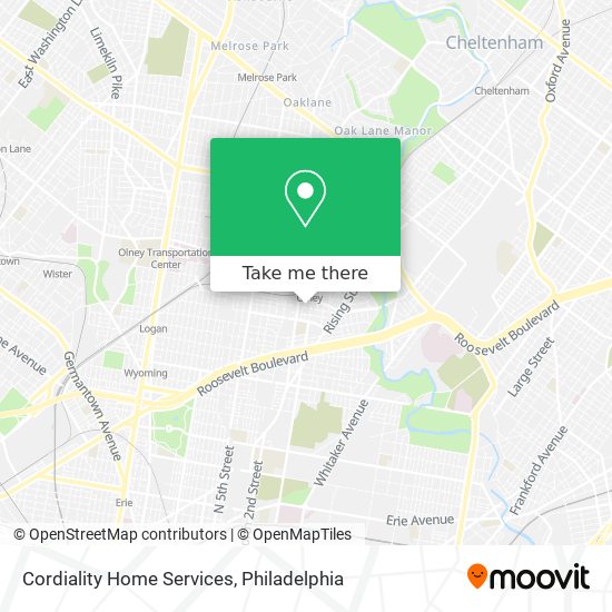 Cordiality Home Services map
