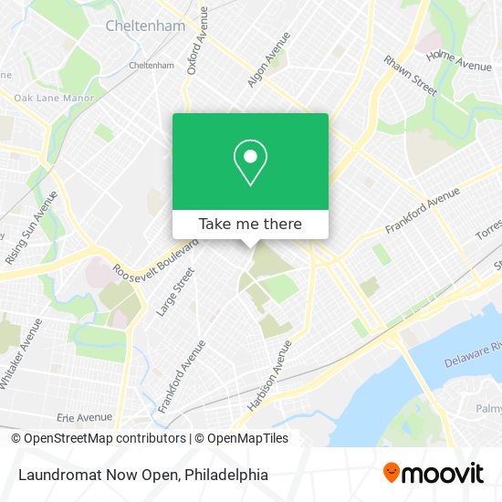 Mapa de Laundromat Now Open