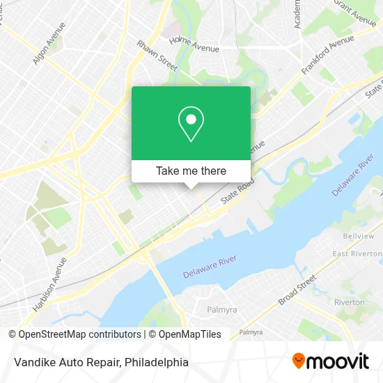 Vandike Auto Repair map