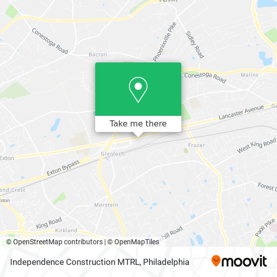 Independence Construction MTRL map