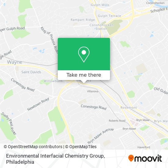 Environmental Interfacial Chemistry Group map