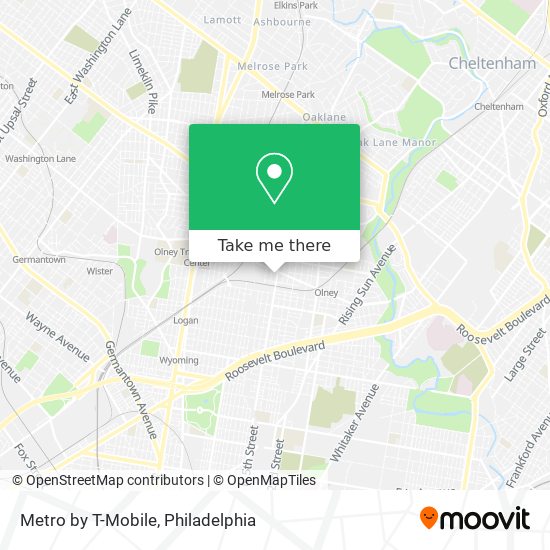 Metro by T-Mobile map