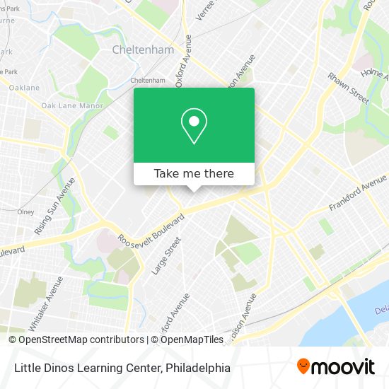 Mapa de Little Dinos Learning Center