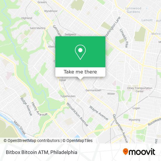 Bitbox Bitcoin ATM map