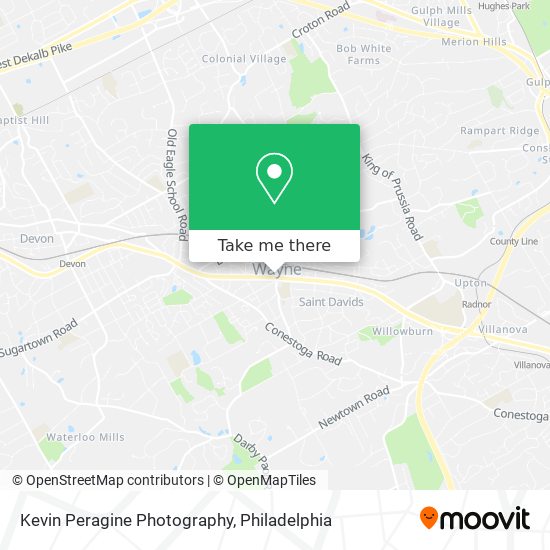 Kevin Peragine Photography map