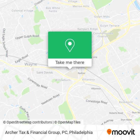 Archer Tax & Financial Group, PC map
