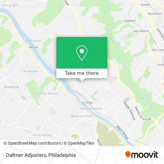 Dallmer Adjusters map