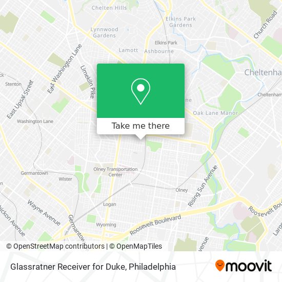 Glassratner Receiver for Duke map