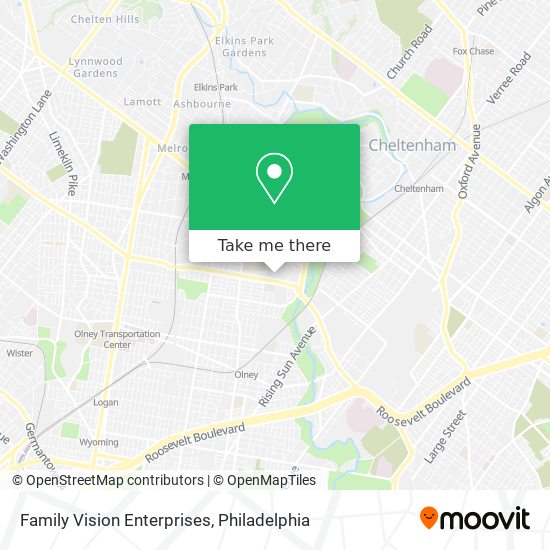 Mapa de Family Vision Enterprises