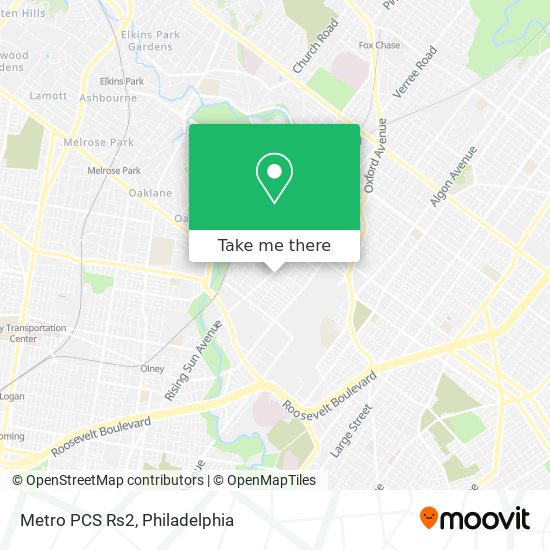 Metro PCS Rs2 map