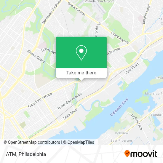 ATM map