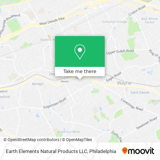 Earth Elements Natural Products LLC map