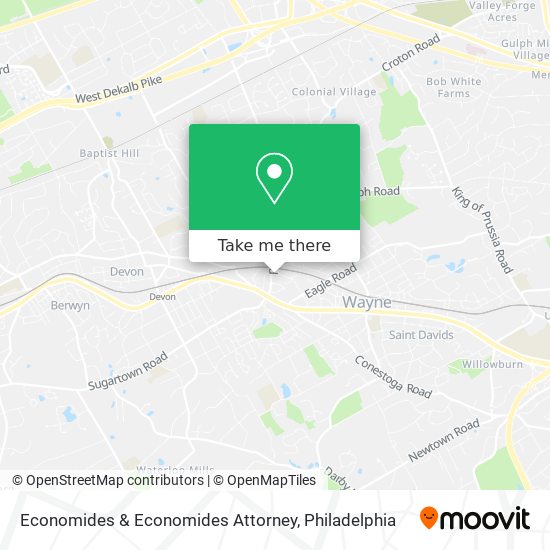 Economides & Economides Attorney map